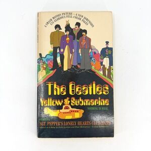 The Beatles Yellow Submarine 1968 Signet First Printing Paperback Max Wilk Q3632